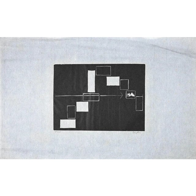 Hand signed. Edition of 70 specimens. Good conditions. Image Dimensions: 23 x 17 cm This piece is attributed to the...
