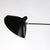 Black Three Rotating Straight Arms Wall Lamp by Serge Mouille For Sale - Image 4 of 12