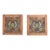 Pair of Antique Arts & Crafts Stained Glass Windows For Sale
