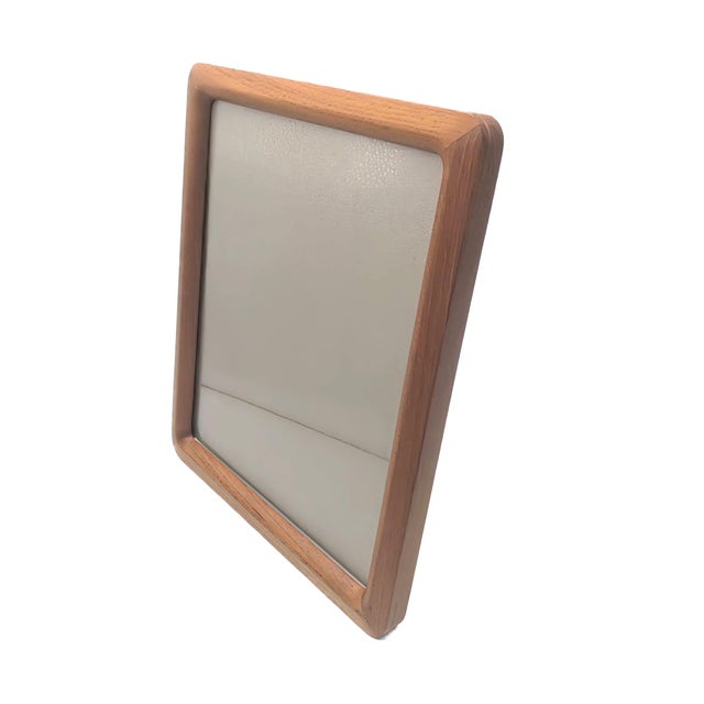 Wood 1970s Teak Wood 8" X 10" Photo Frame For Sale - Image 7 of 10