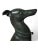 1950s Italian Greyhound Statues in Green Patinated Bronze, 1950s, Set of 2 For Sale - Image 5 of 13