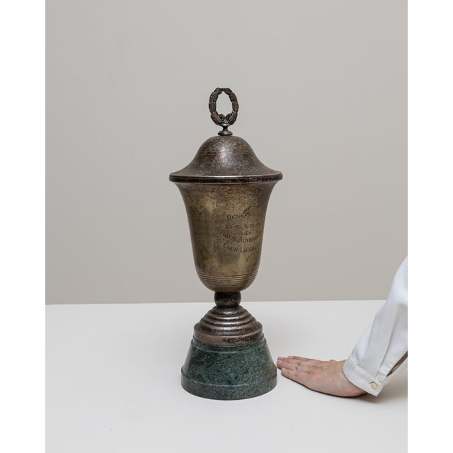 1950s 1950s Belgian Metal Goblet For Sale - Image 5 of 18