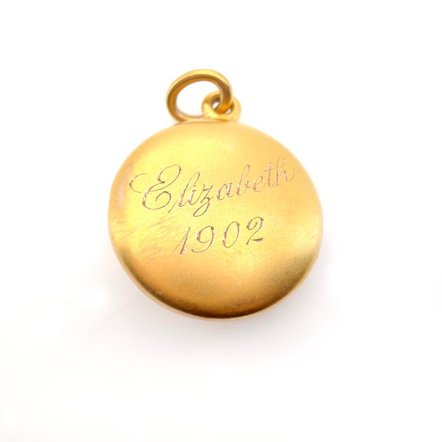 About This Locket: A treasured piece from the early 1900s, this Shreve & Co. locket captures the romance of the Edwardian...
