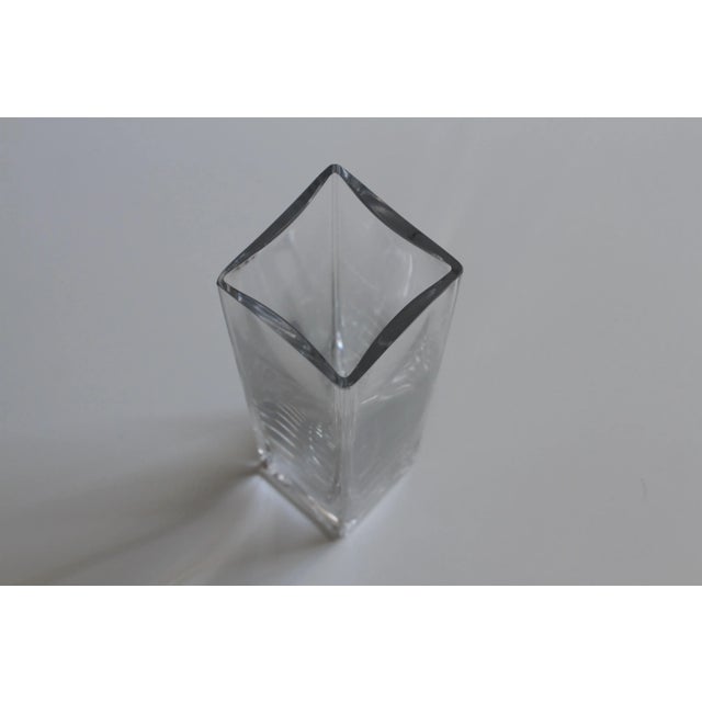Mid-Century French Crystal Vase from Bayel For Sale - Image 10 of 15