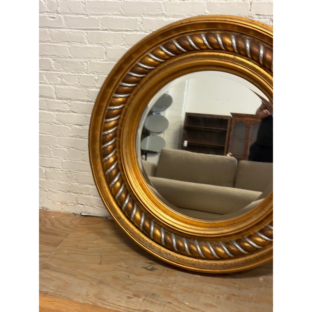 Windsor Art & Mirror Company Round Twist Wall Mirror, 20th Century For Sale - Image 10 of 12