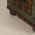 1836 Hungarian Original Hand-Painted Teal Flat Top Pine Trunk For Sale - Image 14 of 18