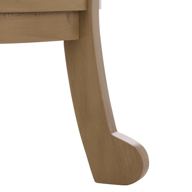 Early 21st Century Mary Pedestal Table in Desert Brown For Sale - Image 5 of 8