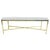 Mid-Century Modern Italian Brass Bench, 1970s For Sale - Image 9 of 9