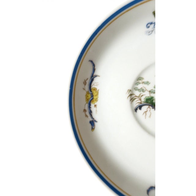 Mid 20th Century Italian Richard Ginori Porcelain Jewelry Dish Chinoiserie Italia For Sale - Image 5 of 9