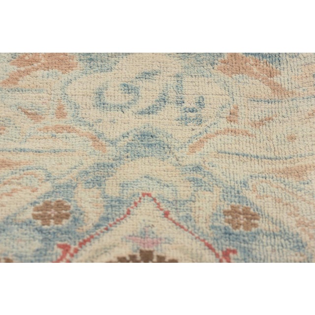 Signed Antique Persian Vase Mashhad Rug - 09'05 X 12'00 For Sale In Dallas - Image 6 of 11