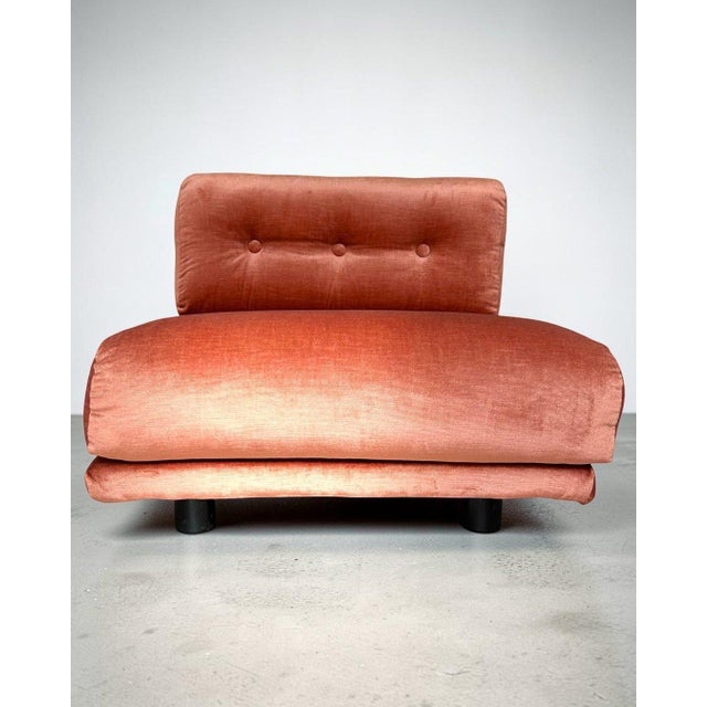 Salpol Modular Sofa in Dralon Velvet, Italy, 1970, Set of 4 For Sale - Image 15 of 18
