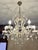 Large 20th century Murano hanging chandelier Old Bohemia Up to 250V (Europe/UK Standard).The wiring of this item may be...