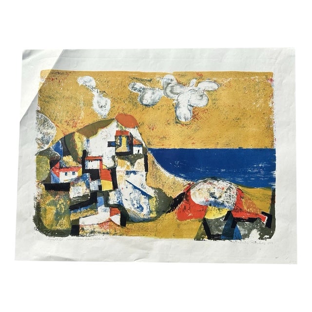 Michael Prechtl , Southern Landscape, 1956, Color Print For Sale