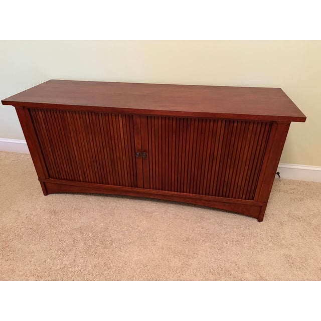 2000 - 2009 Stickley Style Cherry Console Table For Sale - Image 5 of 6