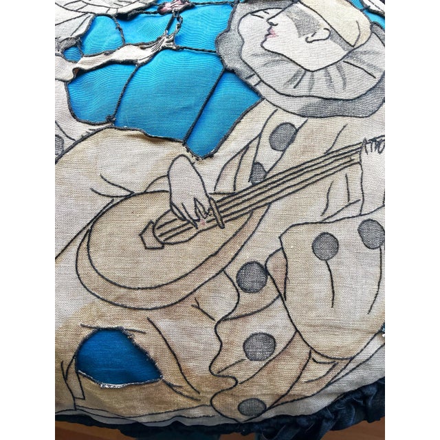 Textile Antique Edwardian Parlor Pillow For Sale - Image 7 of 7