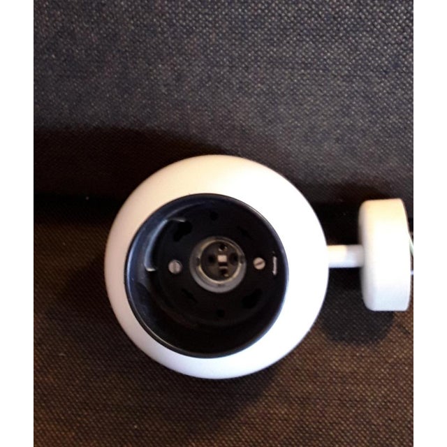 Vintage Adjustable German Spherical Wall Spotlight from Hoffmeister Leuchten, 1970s, in Good conditions. Designed 1970 to...