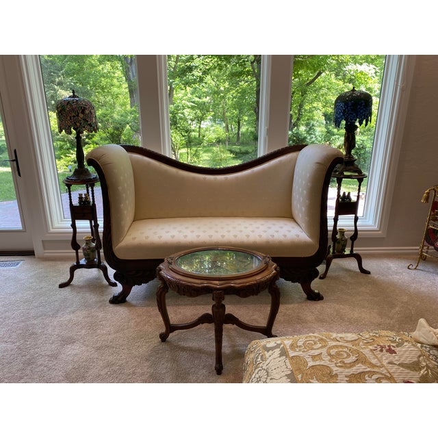 1880’s High Back Sofa For Sale In Oklahoma City - Image 6 of 6