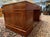 Animal Skin English Desk with Brown Leather For Sale - Image 7 of 18