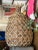 Up for consideration is a beautiful vintage oversized wicker pineapple boho chic basket with matching lid. This would look...