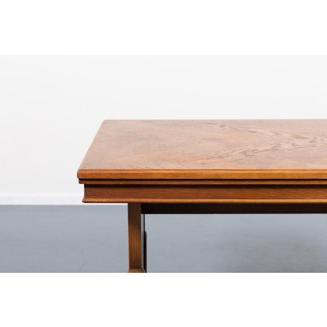 Wood Provenance Oak Dining Table and Dining Chairs, 1950s, Set of 7 For Sale - Image 7 of 18