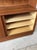 Danish Modern Two Piece Shelving Unit With Adjustable Shelves and Sliding Door Cabinets For Sale - Image 17 of 17