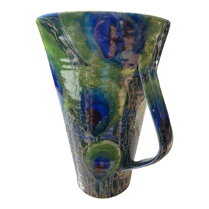 Large 1980s Darlington Pottery Pitcher Signed