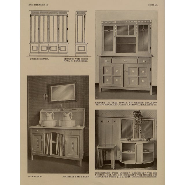 1900 - 1909 Secessionistic Model 988 Nesting Tables by Prof. Josef Hoffmann for Jacob & Josef Kohn, Vienna, Austria, 1906, Set of 4 For Sale - Image 5 of 18