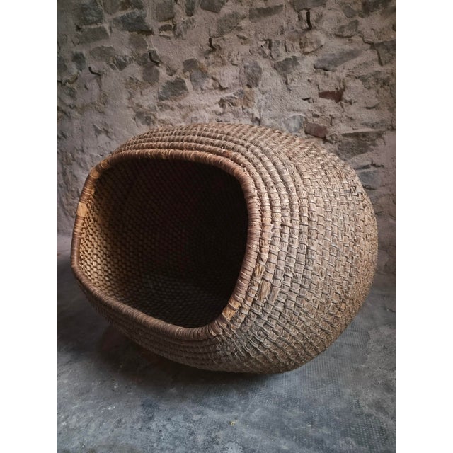 Antique French Grain Basket, 1890s For Sale - Image 11 of 18