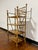 English Antique English Scorched or Burnt Bamboo Etagere / Bookcase Shelving For Sale - Image 3 of 9