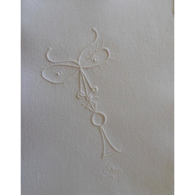 Jean Cocteau, Les grands yeux, Etching For Sale - Image 4 of 4