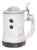 “Domino” West German Beer Stein by Ceramano For Sale