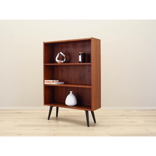 Danish Teak Bookcase, 1970s For Sale - Image 3 of 10