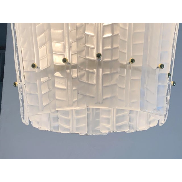 Italian Style Murano Glass Sputnik Chandelier Lantern For Sale - Image 6 of 12