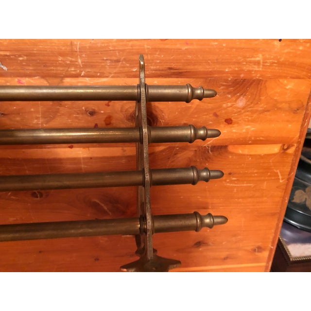 Vintage Train Luggage Rack Chairish