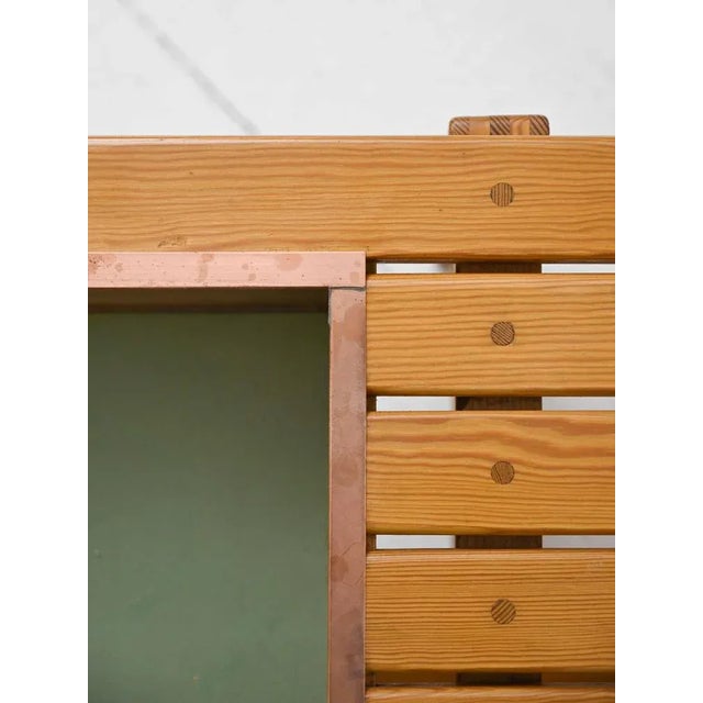 1960s Scandinavian Bench with Planter, 1960s For Sale - Image 5 of 10