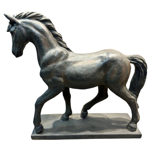 20th Century Italian Sculpture Horse For Sale - Image 10 of 10
