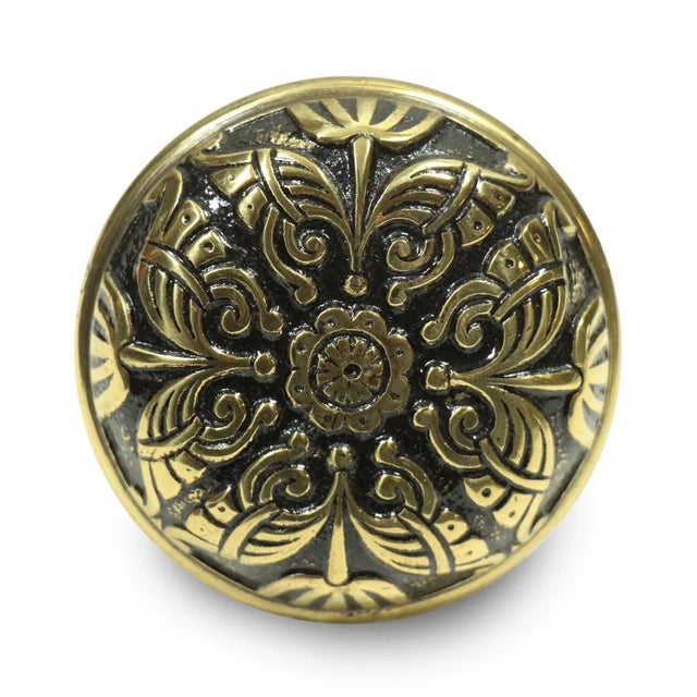 Antique 1890s Branford 4 Fold Passage Door Knob For Sale - Image 6 of 6