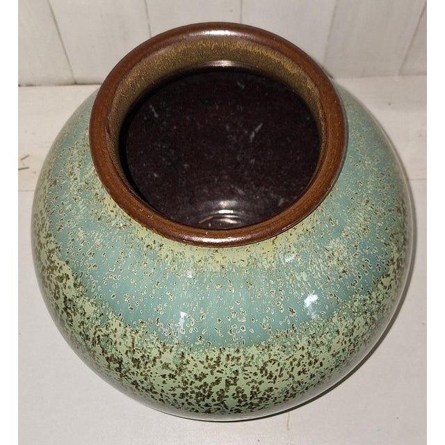 Vintage Ceramic Vase, 1970s For Sale - Image 3 of 6