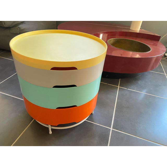 Round PS 2014 Coffee Table with Multiple Modular Tiers from Ikea For Sale - Image 10 of 18