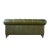Adoorne Chesterfield Leather Loveseat For Sale - Image 4 of 6