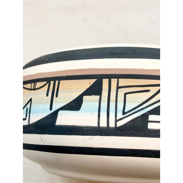 Vintage Navajo Pottery Bowl For Sale - Image 9 of 12