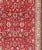 Semi Antique Persian Tabriz Rug With All-Over Blossom Design in Red and Ivory For Sale - Image 4 of 12