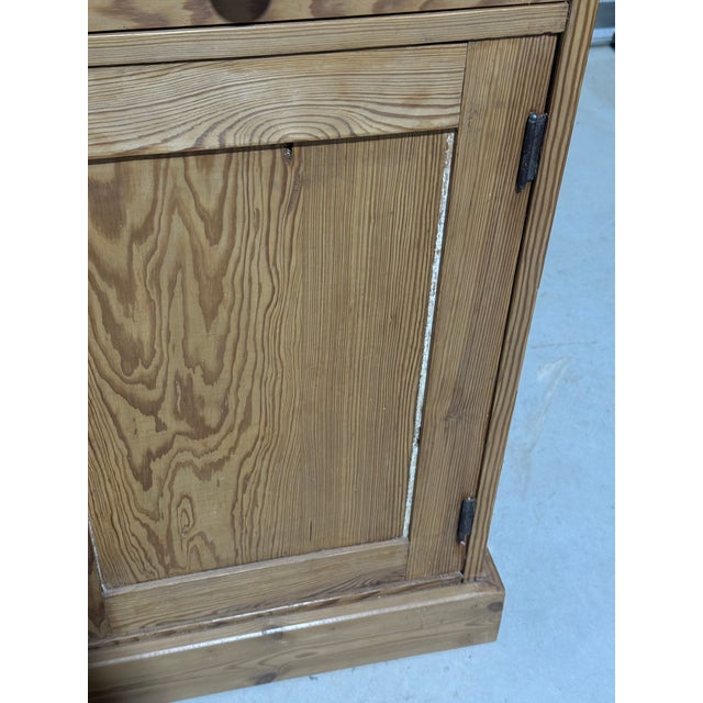 Antique Pine Sideboard / Cupboard From England For Sale - Image 15 of 18