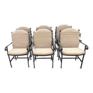 Kreiss Capri Patio Dining Chairs. Set of 6