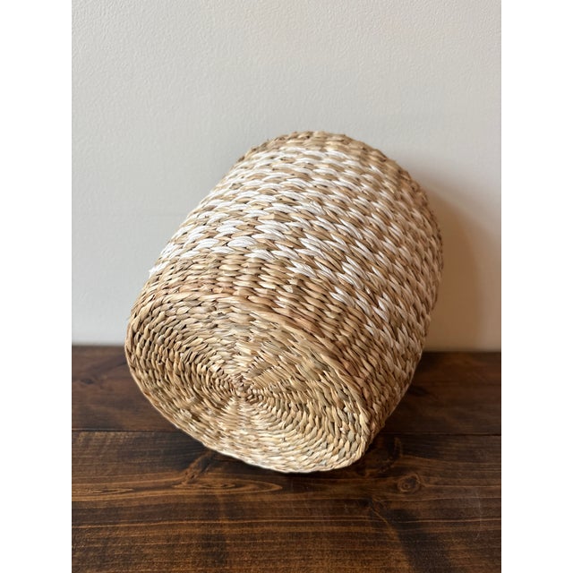 Late 20th Century Woven Basket For Sale - Image 6 of 7