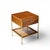 Paul McCobb Model 8714 Mid Century Mahogany, Brass and Cane Nightstands - Pair For Sale - Image 11 of 13