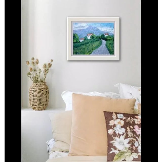 Contemporary Contemporary Impressionist Style Landscape Oil Painting For Sale - Image 3 of 9