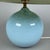 Da Vinci Blue Polka Dot Ceramic Sphere Table Lamp, 1970s For Sale - Image 9 of 14