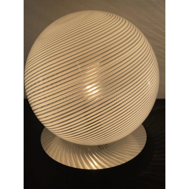 1970s Table Lamps by L. Diaz De Santillan for Venini, 1970, Set of 2 For Sale - Image 5 of 7