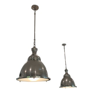 Modern Farmhouse Pendants - a Pair For Sale